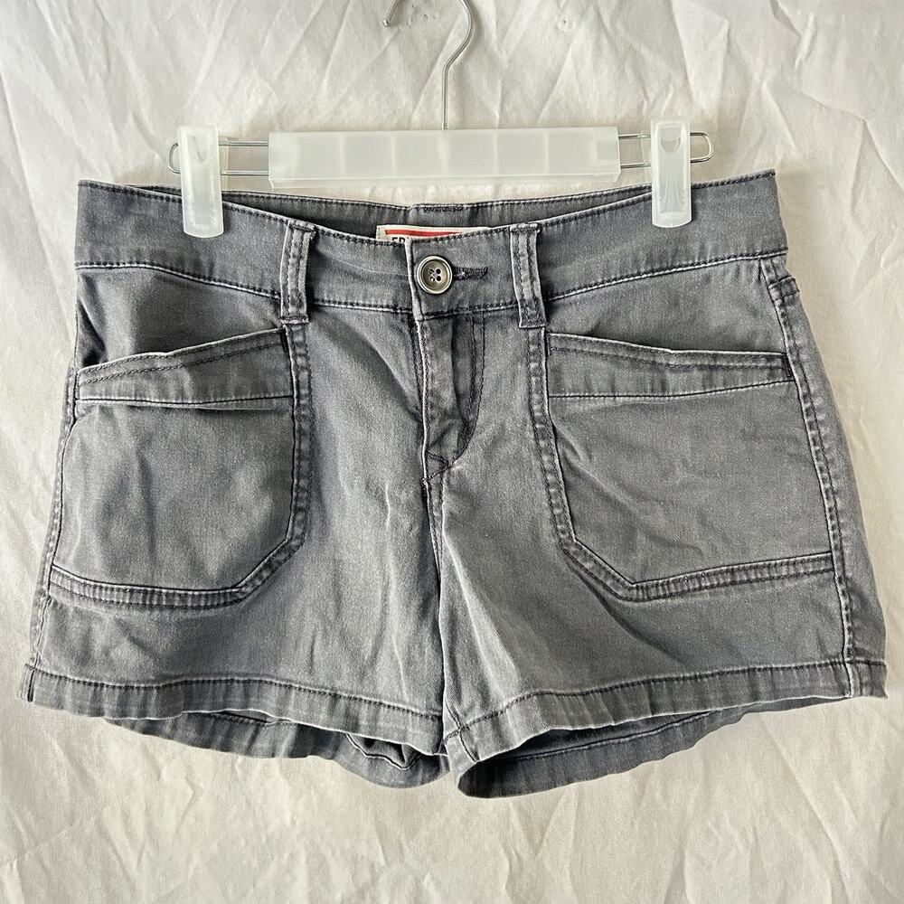 French Star Y2k Low Rise Micro Mini Shorts 5 Grunge Trashy Indie Sleaze McBling